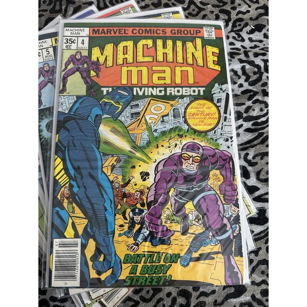 VTG. Marvel Comics, Group - Machine Man #1,2,3,4,5,6,7,8   Comic Books -Vintage!